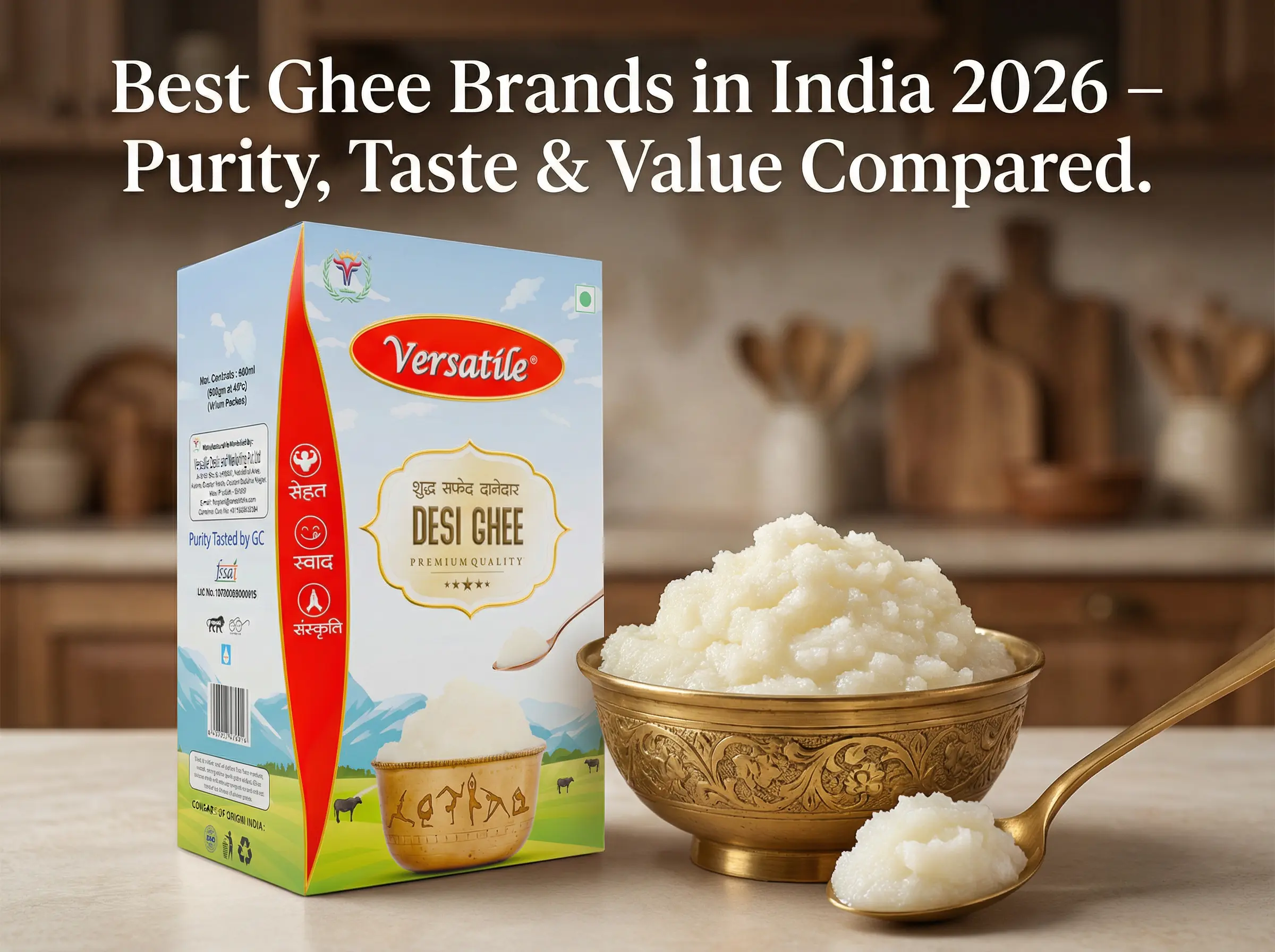 Best Ghee Brand in India 2026 – Purity, Taste & Value Compared